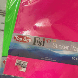 [ MoonTrading ] Fsi Sticker Colored Paper A4(Set)